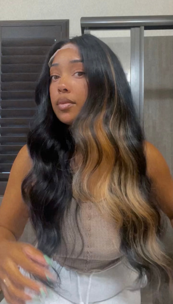 Body Wave 12"-30" Lace Front Wig With Transparent Lace